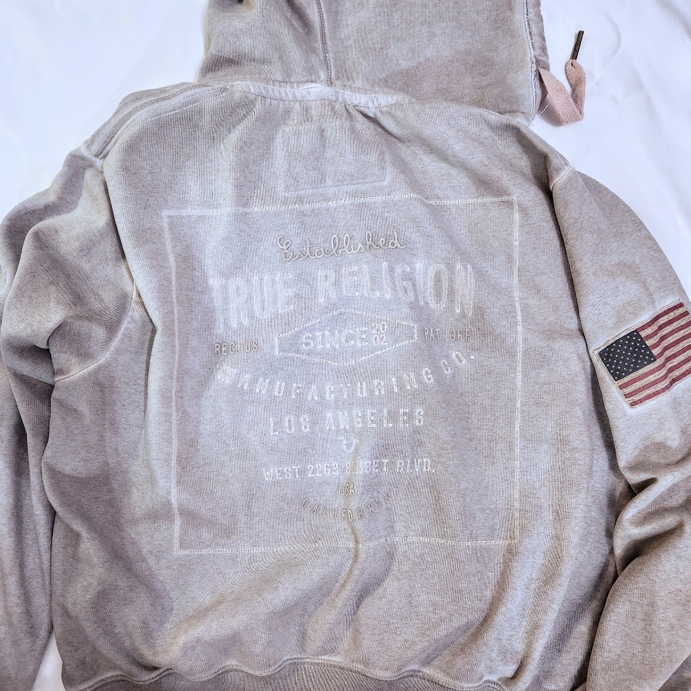True Religion Full Zipper Hoodie